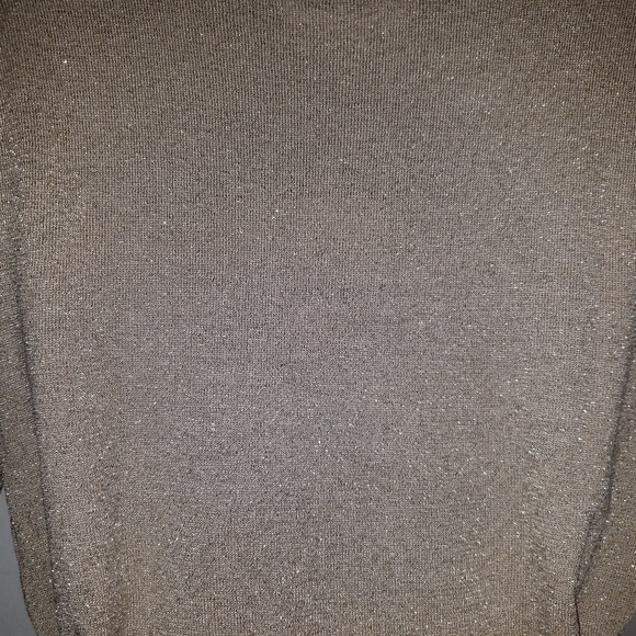 Josephine Studio Cowl Neck Silk Metallic Blouse - Picture 7 of 9